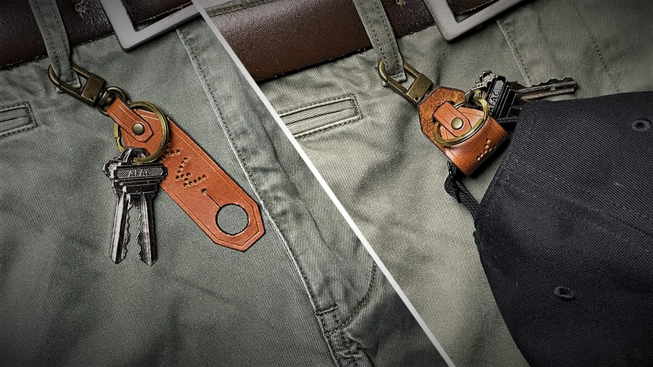 Handmade HAT HOLDER KEYCHAIN