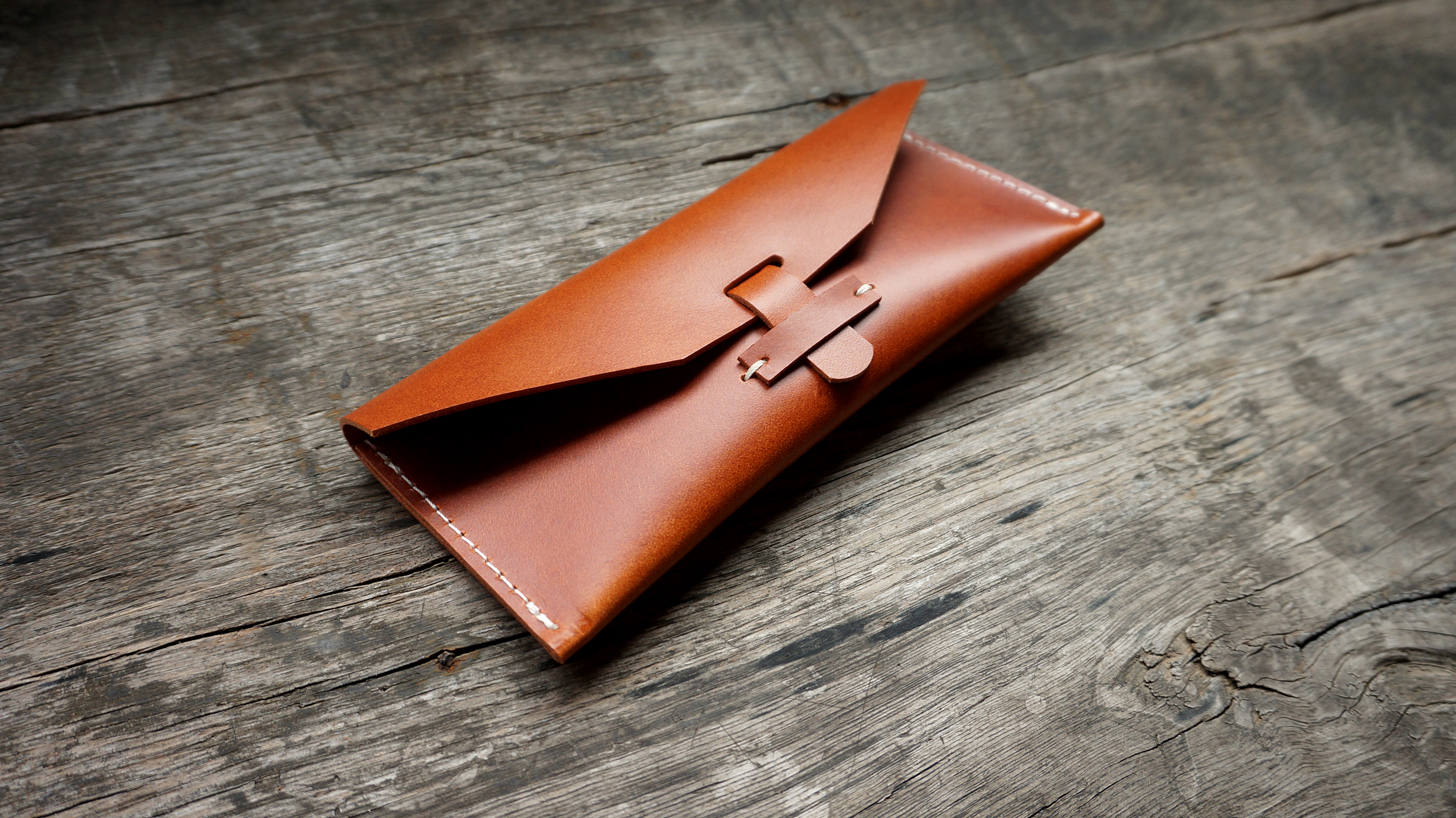 Handmade LEATHER PENCIL CASE