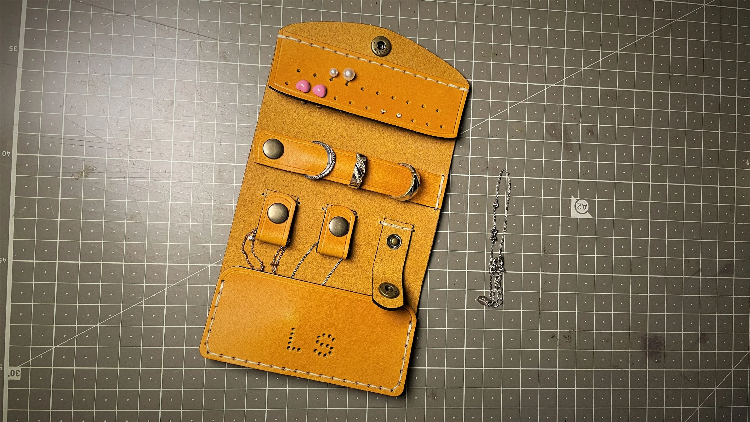 Handmade JEWELRY CASE