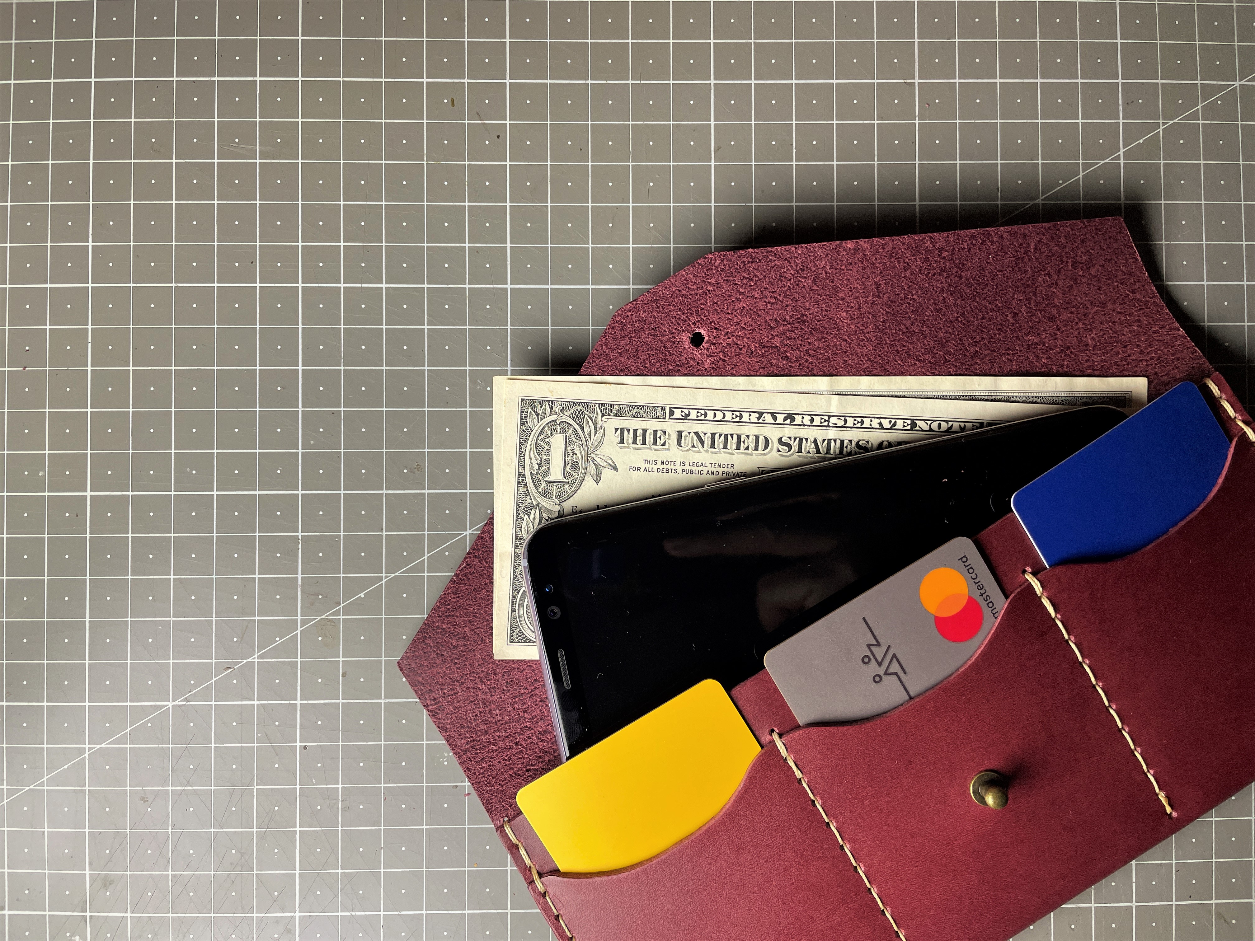 Handmade CARD WALLET – view 3